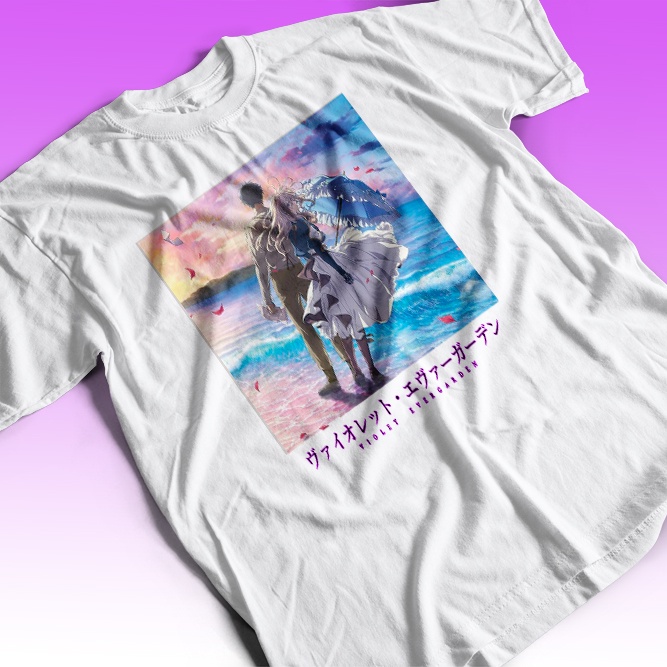 Camiseta Personalizada Anime Violet Evergarden Unissex