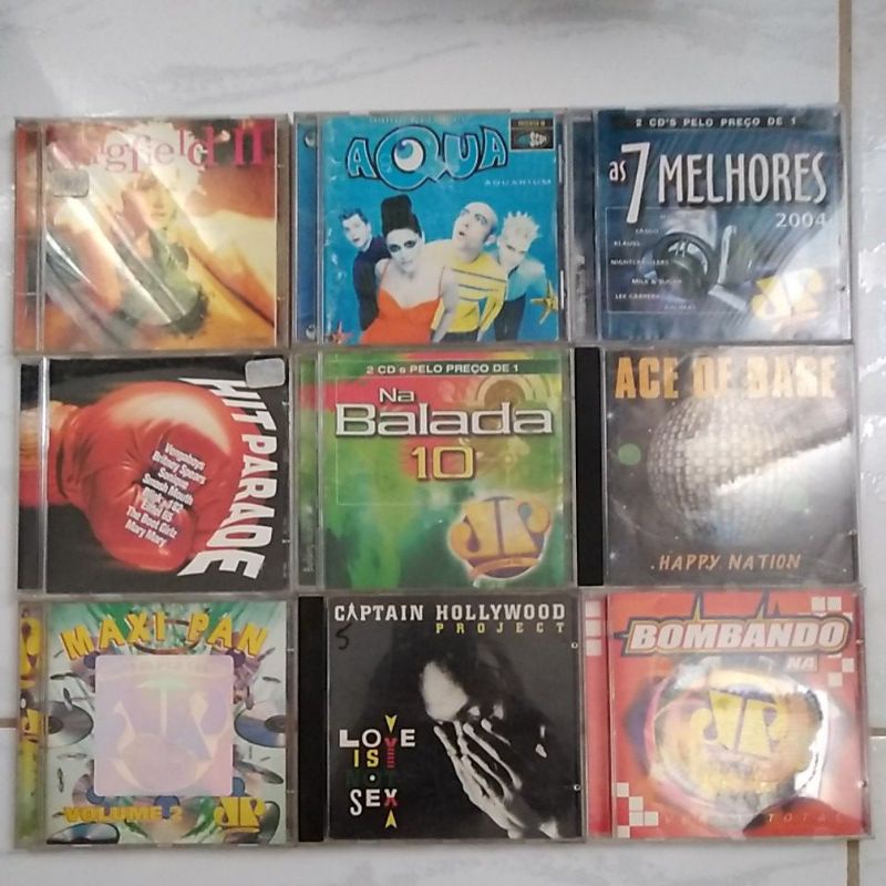 lote cds recopilatorios, musica dance años 90. - Buy CD's of Disco, músicas  dance anos 90 