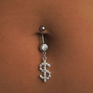 Piercing Umbigo Barbatana Piercing Ombligo Branco