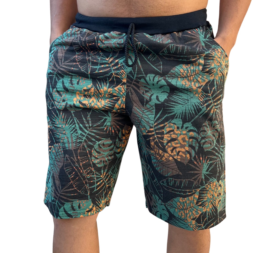 Bermudas store moletom floral