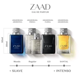 Zaad Eau de Parfum 95ml - 50ml - O Boticário À escolher: