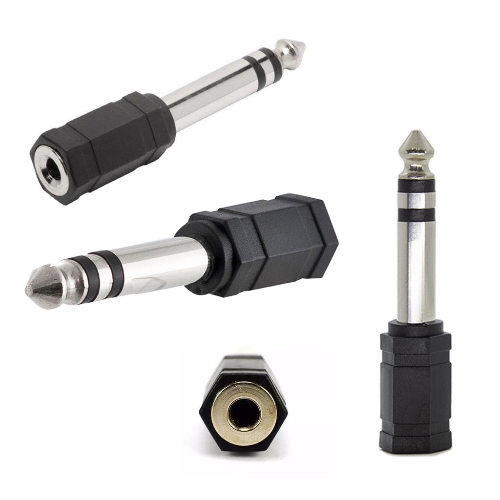 Plug Adaptador P2 Femea X P10 Macho Stereo Le-5534 Xtrad | Shopee