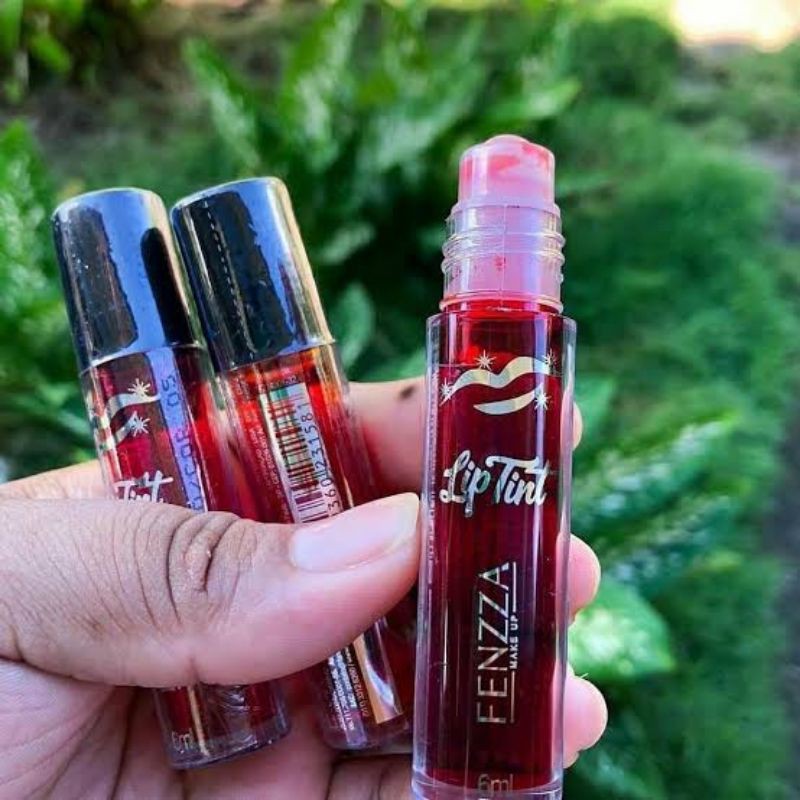 Lip Tint Roll on Fenzza Cosméticos Make up Batom brilho lábios