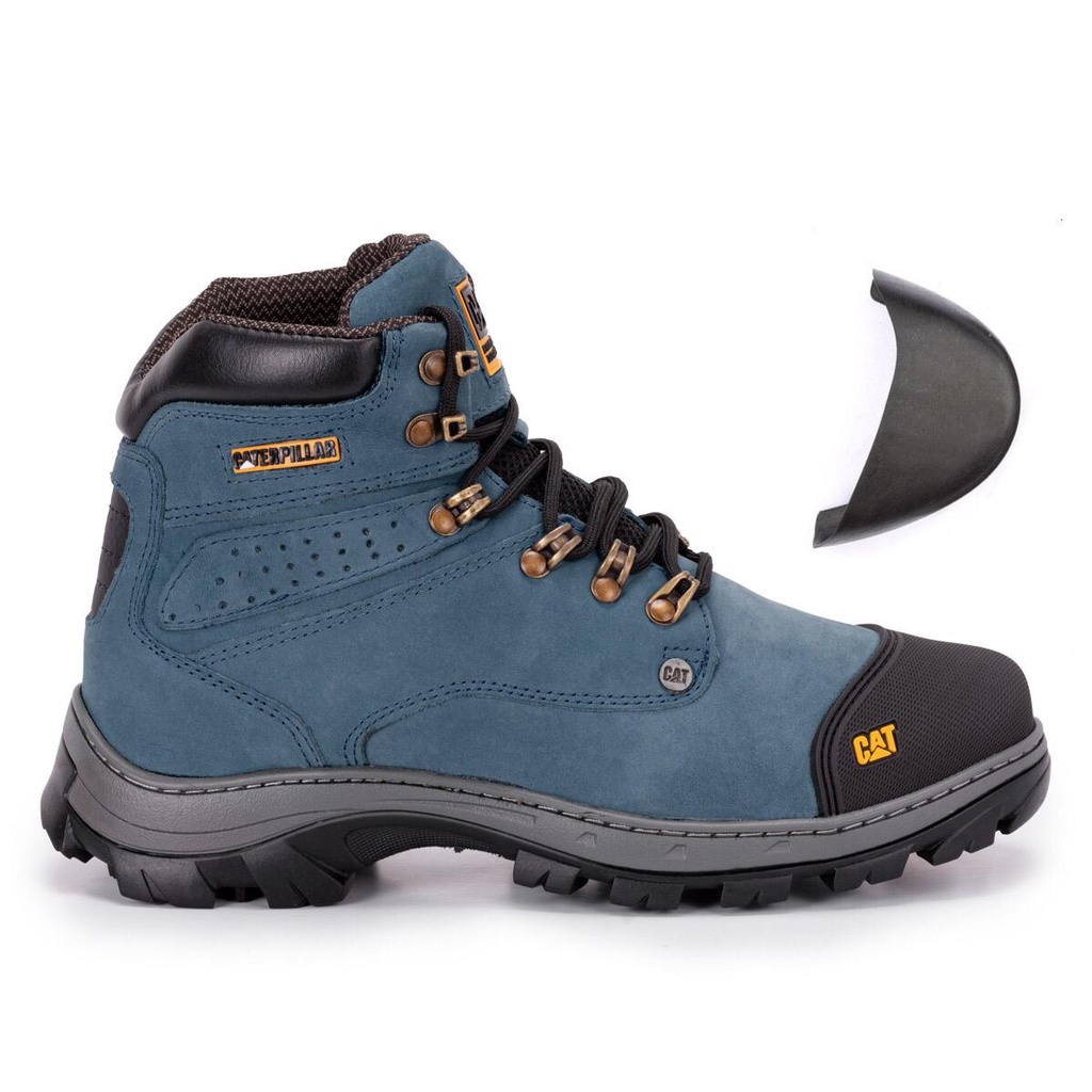 Bota Caterpillar Original Second Shift Preta - Masculina - Top Radical