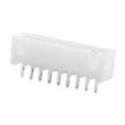 Conector PCI macho 9 vias 180 graus JST 2,54mm - eletrônica