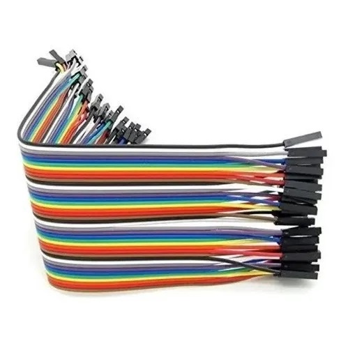 Jumper Fio 40/pcs De 30cm Fêmea/fêmea Para Arduino [ Código 416 ]