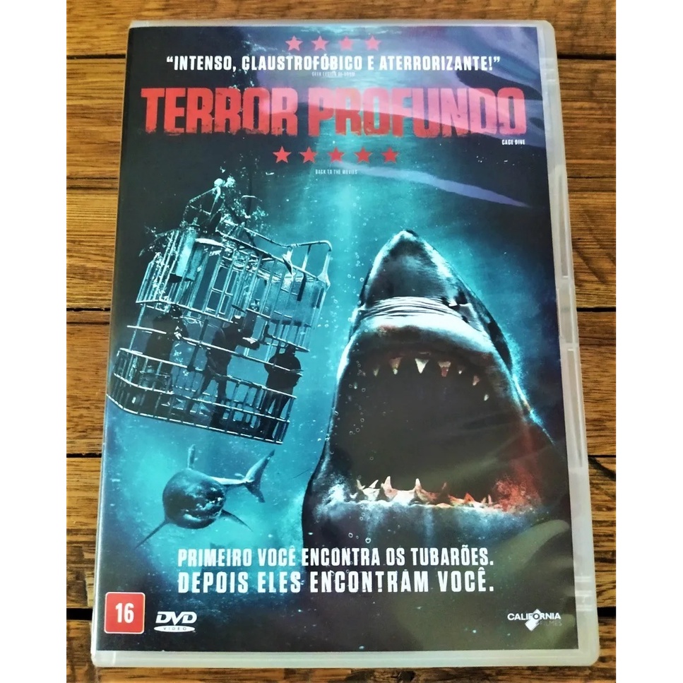 Dvd Terror Profundo Filme Original Lacrado Dublado (2018