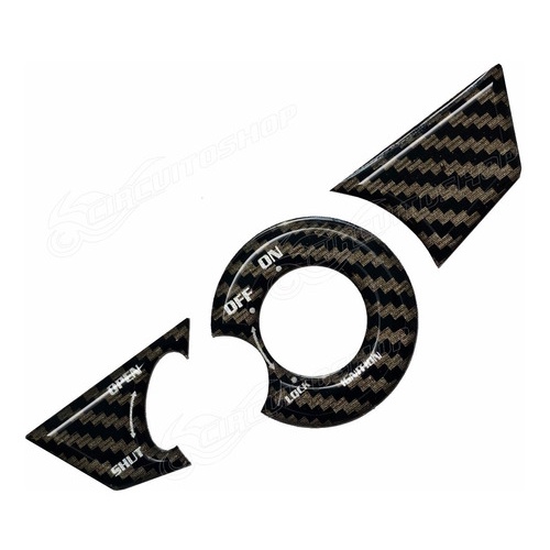 Adesivo Protetor 3d Mesa Chave Ignição Moto Titan 150 Cb 300