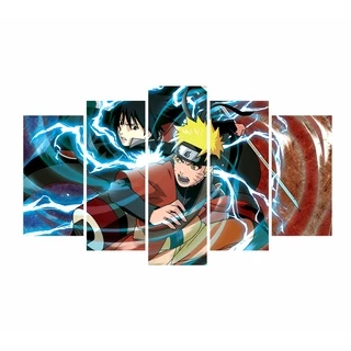 QUADRO MOSAICO MDF NARUTO - 60cm de altura x 104cm de largura - presente - anime