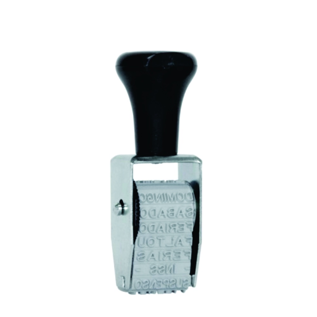 Carimbo Cartão de Ponto 3mm 16 dizeres (3300)