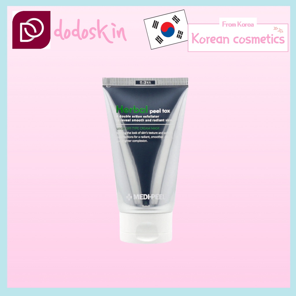 Máscara De Creme 120g Tipo Medi-Peel De Ervas