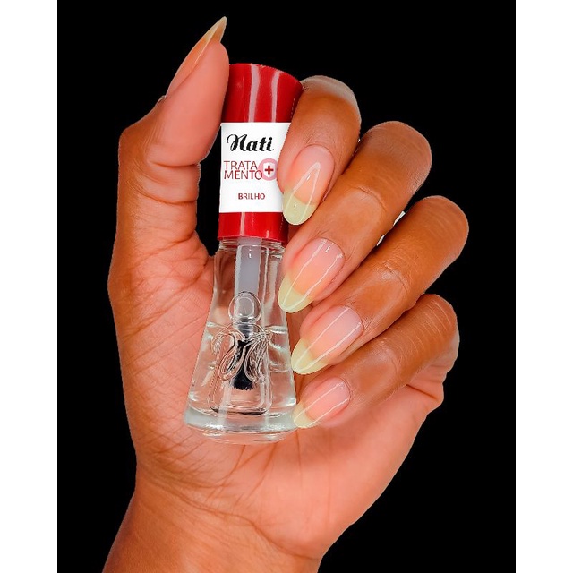 Esmalte Nati Tratamento Brilho 8ml, Envio Imediato