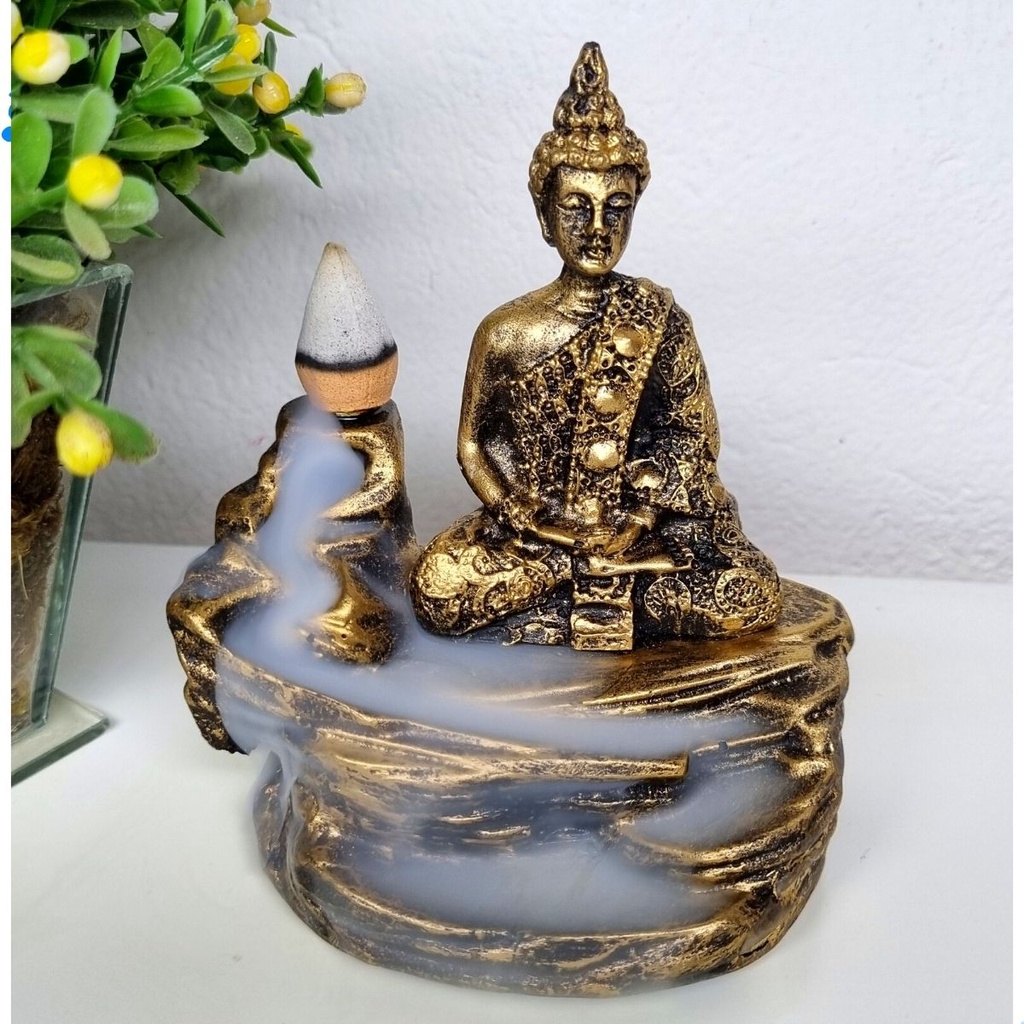 Sentire Odore Di Incenso Significato Esoterico Incensario Cascata Buda Hindu Meditação 2 em 1 Incenso Cone Cascata e
