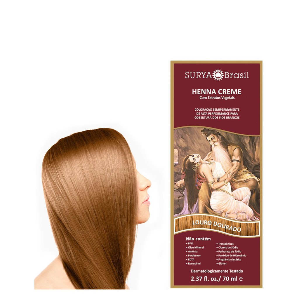 Schokoladen-Henna-Farbcreme – 80 Ml, Für Natürliche Haarfärbung – Einfach Anzuwenden & Schonend