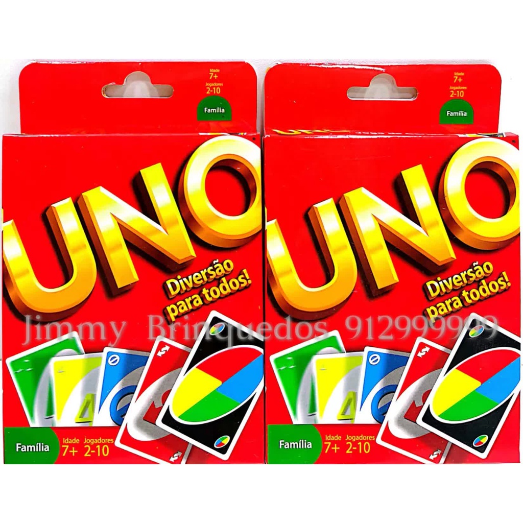 Jogo Cartas Uno Copag Jogue Com Seus Amigos E Grite uno! - Uno & Friends  - #