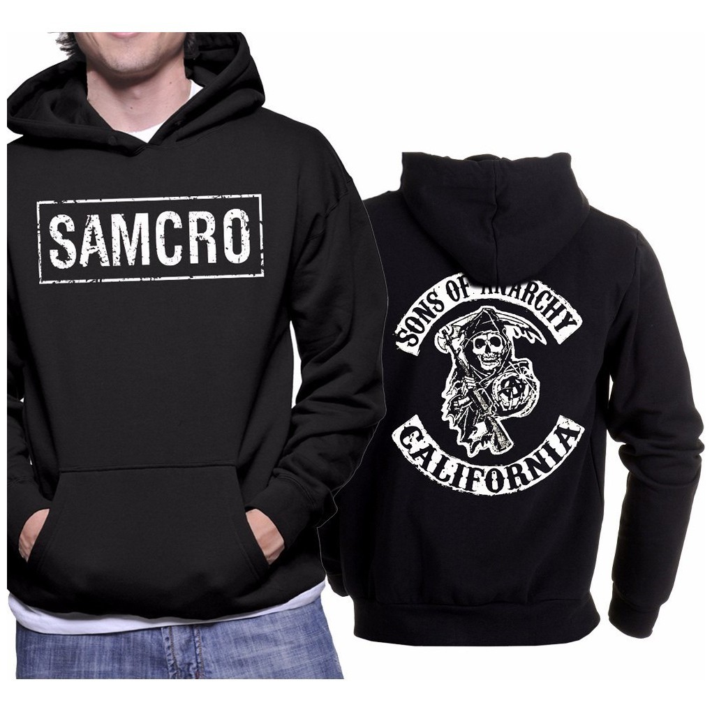 Blusa Moletom Canguru Sons Of Anarchy Seriado Samcro