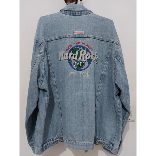 Hard rock best sale jaqueta jeans