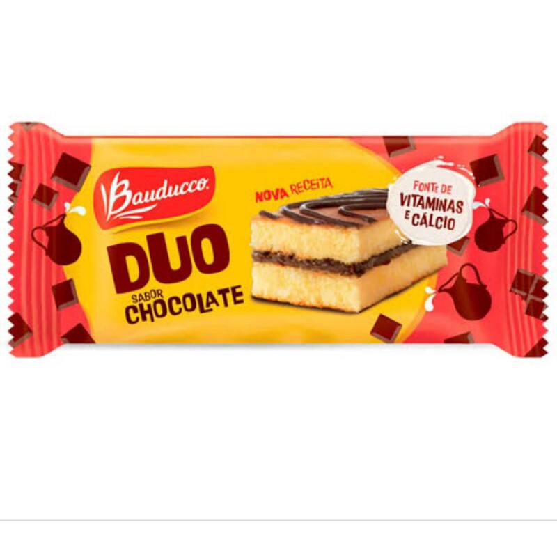 Bauducco Duo Sabor Chocolate | Shopee Brasil