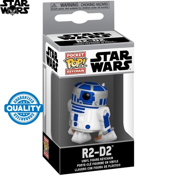 Star Wars Chaveiro e Tag - Pelucia R2-D2 - DTC - Toyshow Tudo de