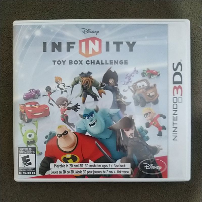 Disney infinity toy box best sale challenge 3ds