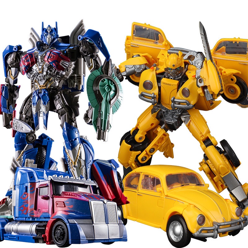 Robo De Alta Qualidade Transformers 5 Modelo Guerreiro Wasp Brinquedo Optimus Prime Bumblebee Shopee Brasil