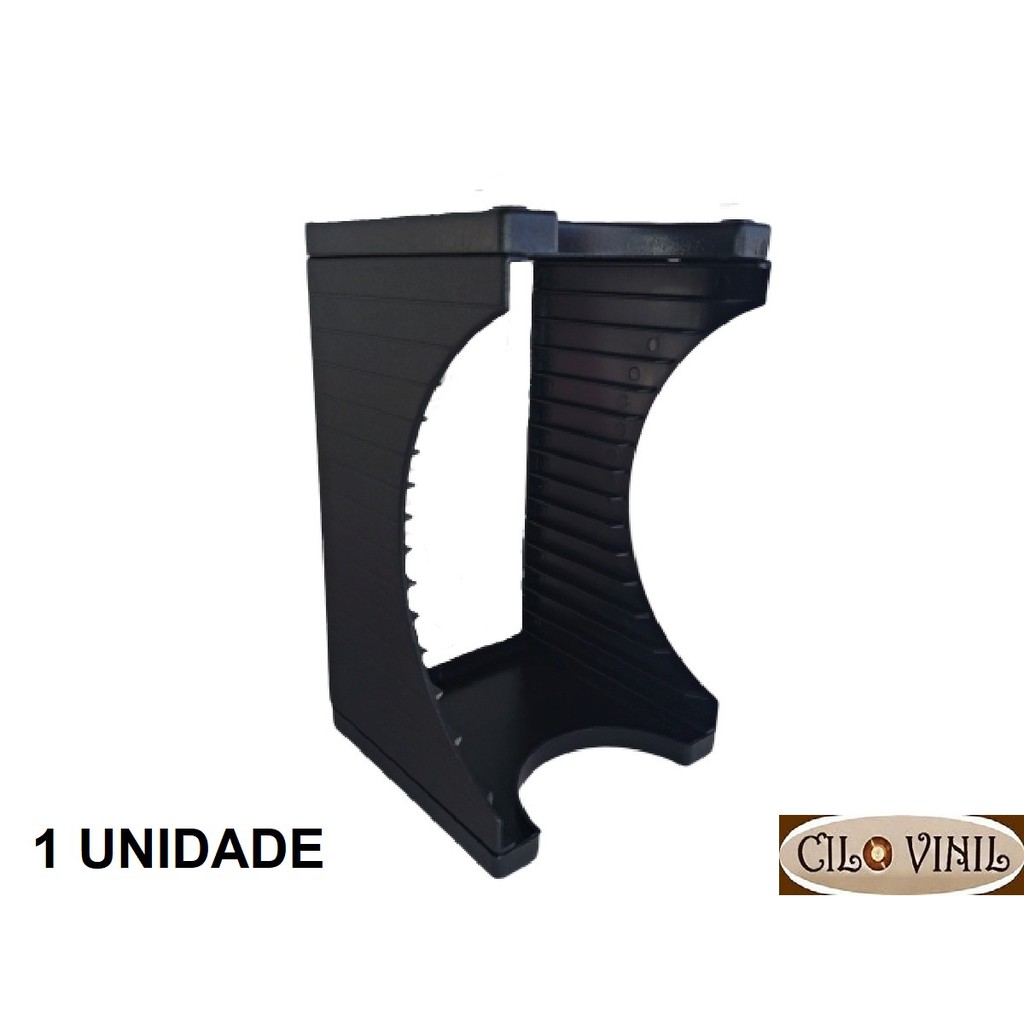 Porta CD Modular - CD Box 15 - Organizador P/ 15 CD's - 1 unidade