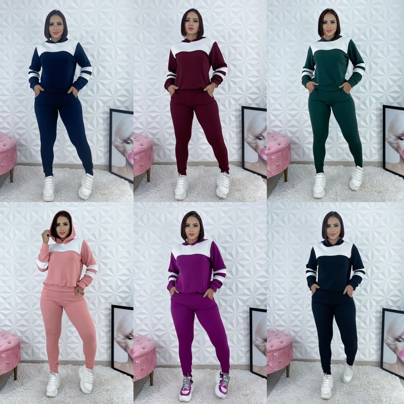 conjunto inverno feminino em Promoção na Shopee Brasil 2024