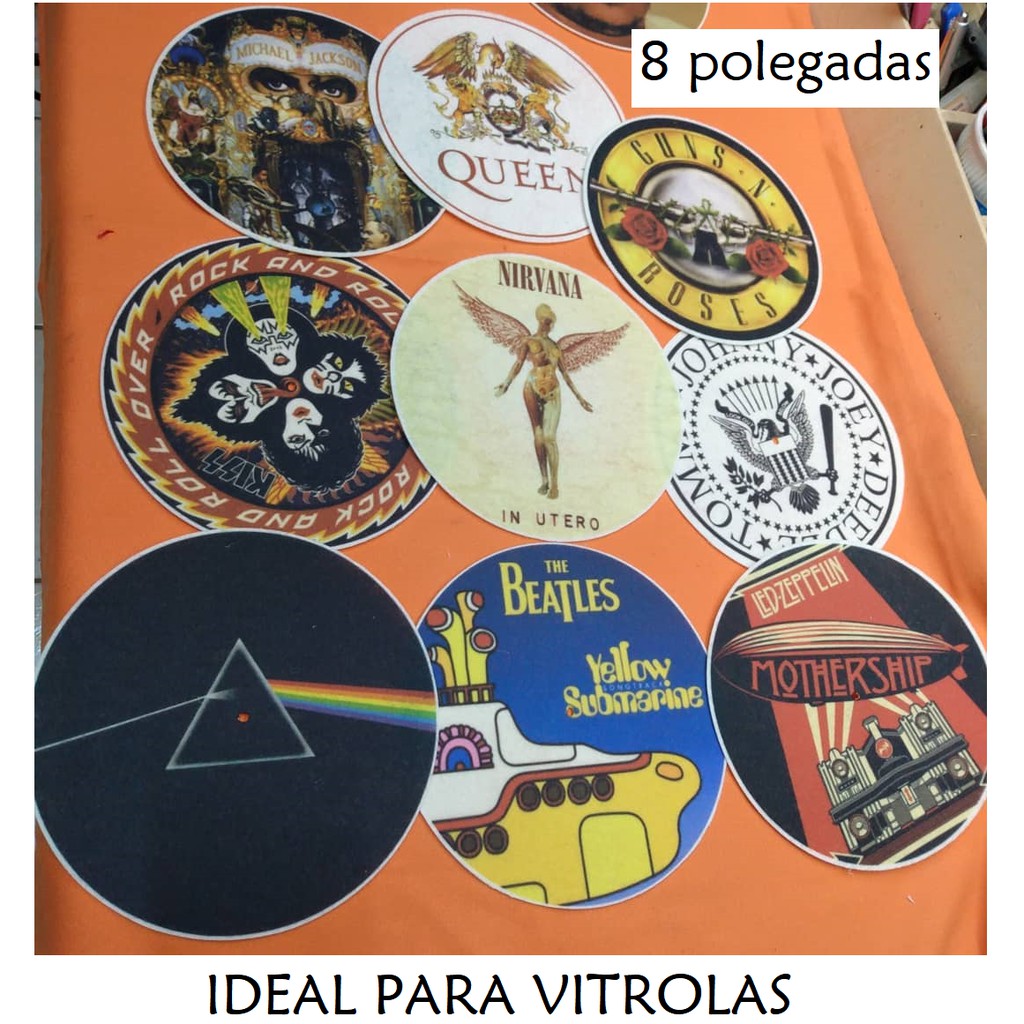 feltro para toca disco vitrola medida 8 polegadas (20cm)