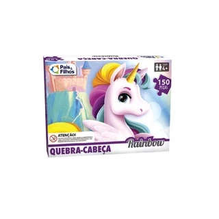 Quebra Cabeça Rainbow 150 Peças - Pais & Filhos