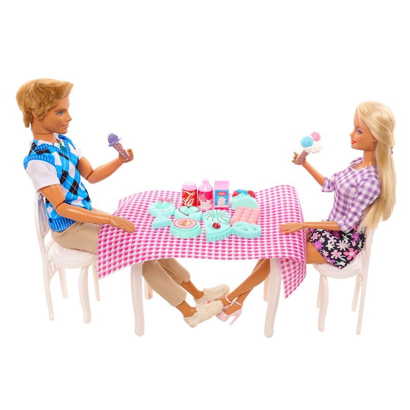 Barbie com Diversos Acessórios de Cozinha para Criar Comida, Brinquedo  Mattel Nunca Usado 65757448