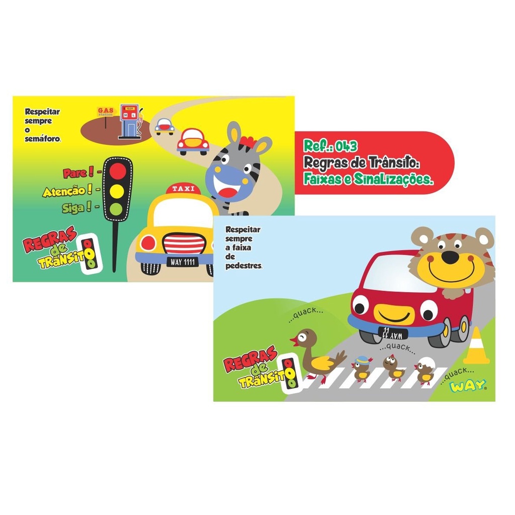 Jogo Educativo Quebra Cabeça Transito Itens de Segurança 24 Peças - Way -  Brinquedos E Jogos Pedagógicos e Educativos