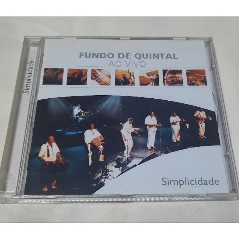 Cd Fundo de Quintal ao Vivo Simplicidade