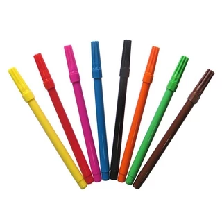 Canetinha Tinta Alimentícia Decoração Bolo 8 Cores Mago