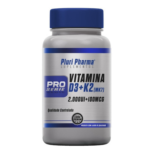 Complément Alimentaire Vitamine D3 2000 UI + K2 MK7 - 100 Comprimés - Green Labs Nutrition