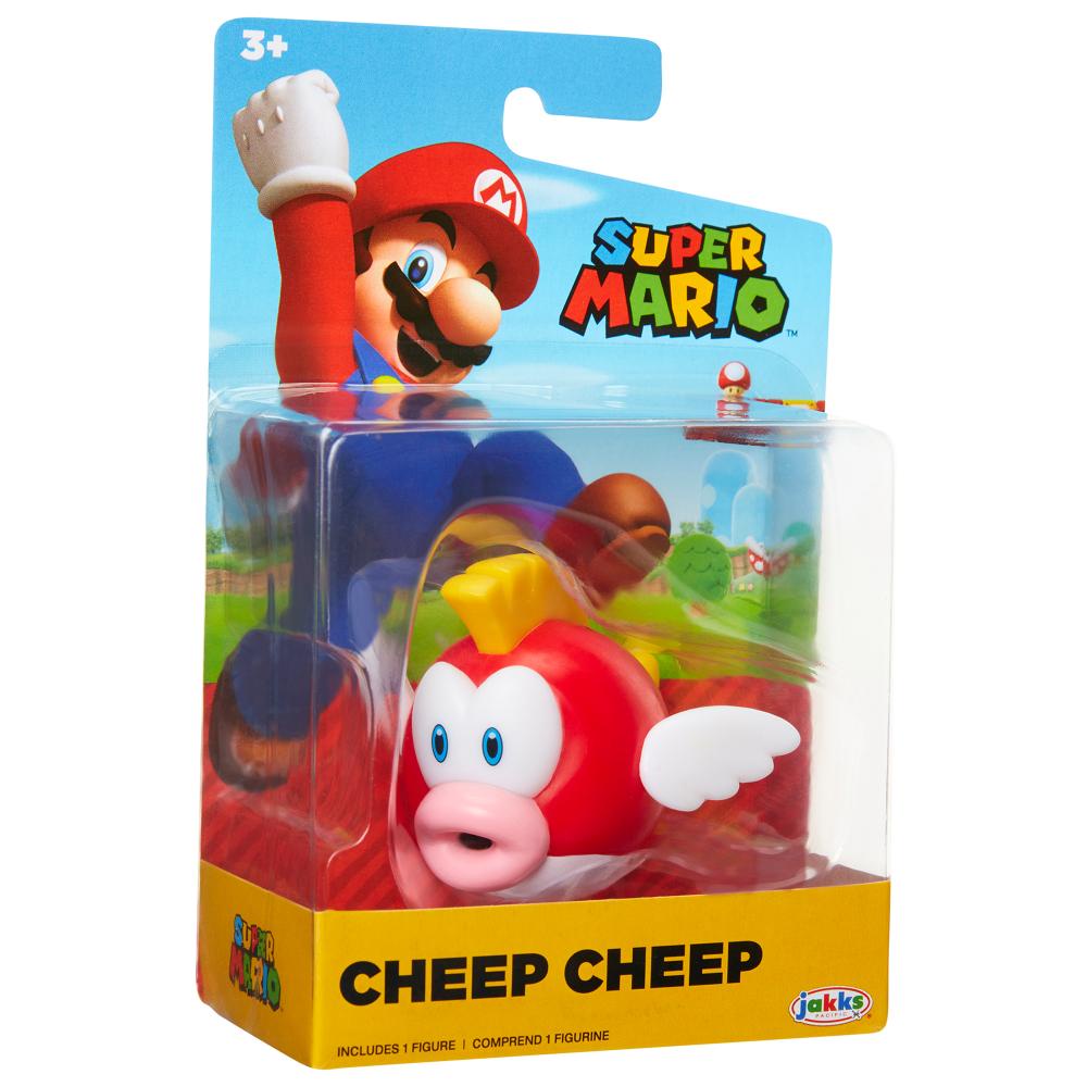 Super Mario - Boneco 2.5 Polegadas Colecionável (Cheep Cheep) | Shopee ...