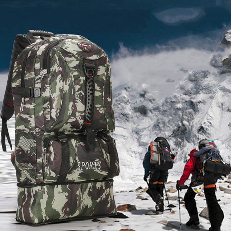 Mochila táctica militar para acampar, 50 litros, resistente, 50 litros