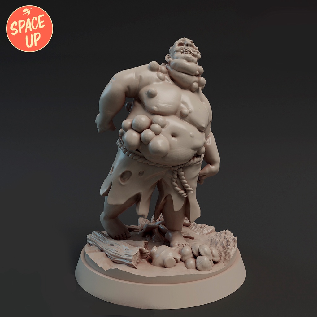 Miniaturas RPG Criatura Zumbi Morto Vivo Undead Shroom Zombies Coleção Swamps - Titan Forge