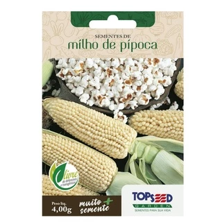 Sementes Milho de Pipoca TOPSEED