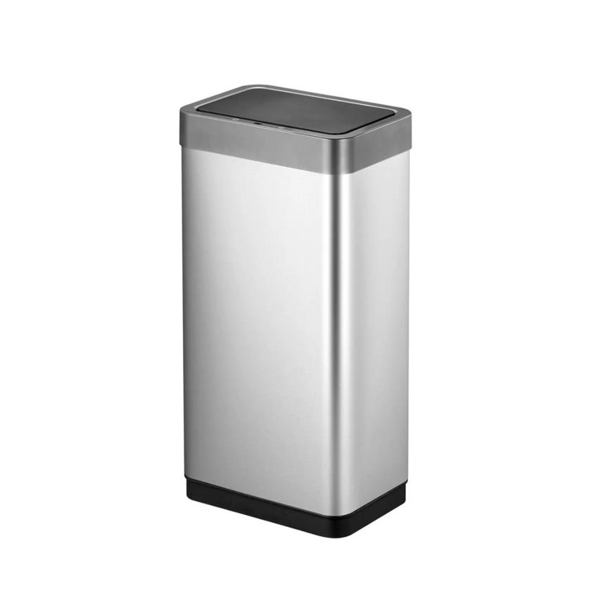 Lixeira Automatica 50 Litros Inox Com Sensor