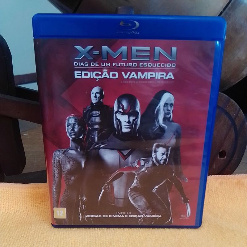 Blu-ray Duplo X-MEN Dias de um futuro esquecido edição Vampira original. |  Shopee Brasil
