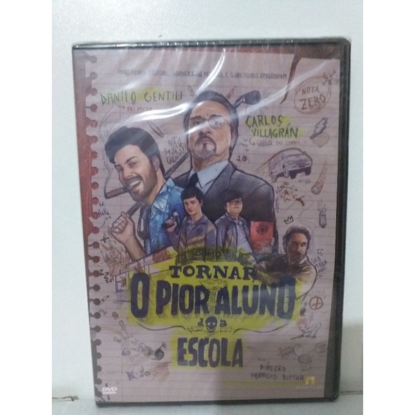 Dvd Como Se Tornar o Pior Aluno da Escola Lacrado Original | Shopee Brasil