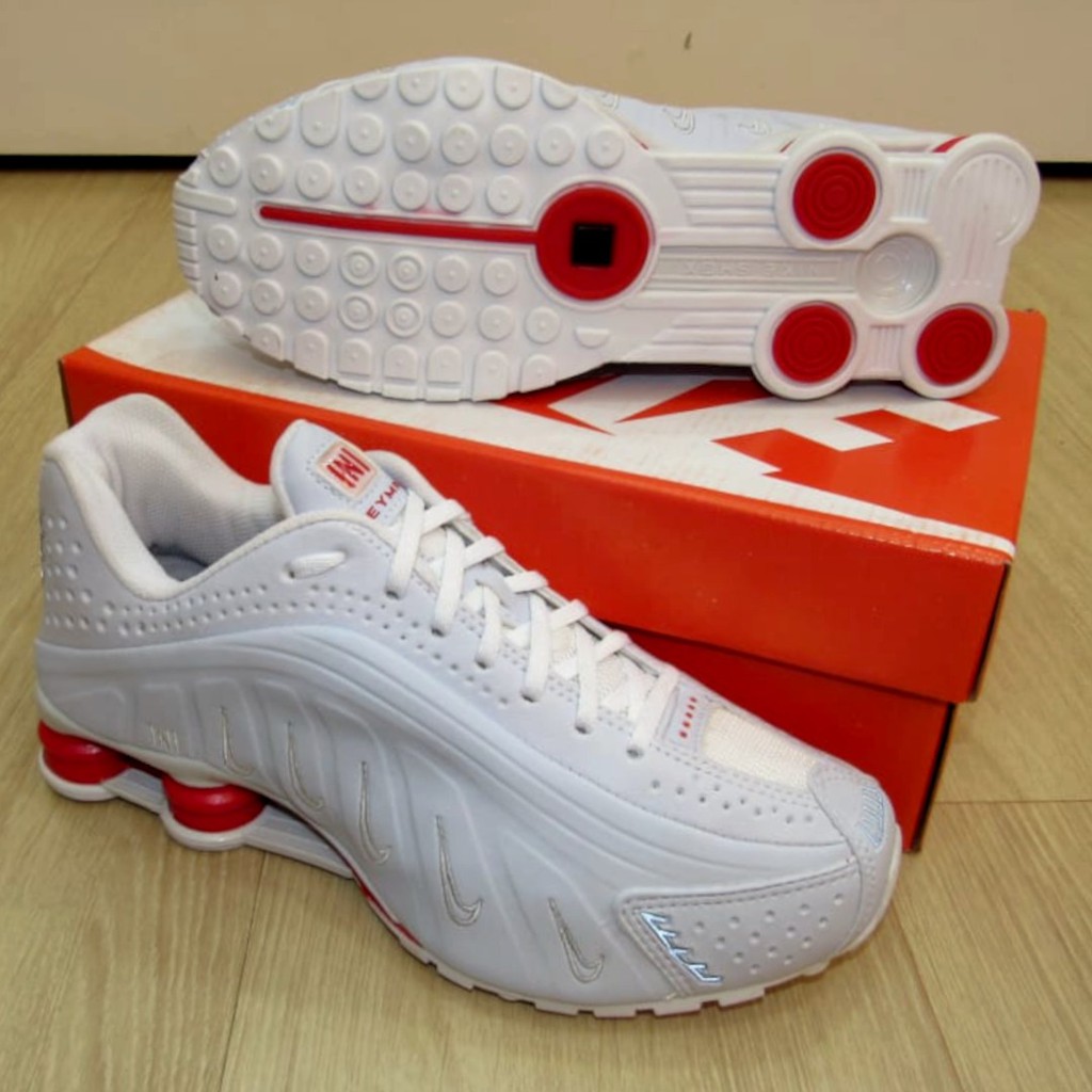 Nike shox cheap r4 neymar white