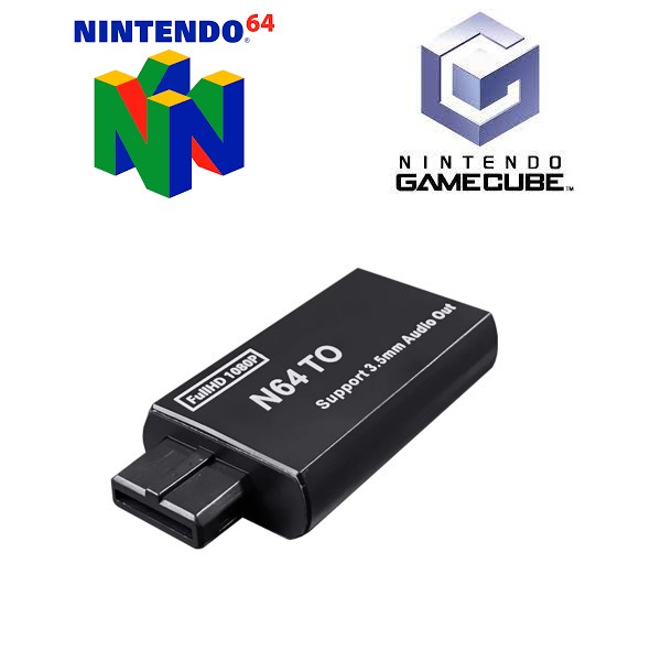 Conversor Adaptador Hdmi N64 Nintendo 64 Gamecube Gc Novo