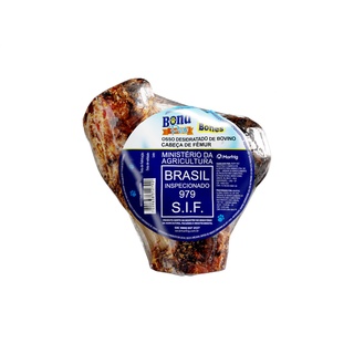 Mordedor Petisco Para Cães Natural Cabeça de Femur Delicioso Higienização dos Dentes Contra Tártaro Saboroso Churrasco Defumado