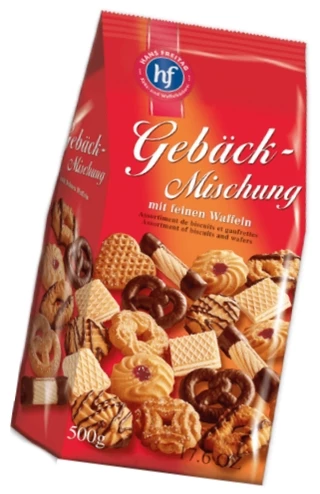 Biscoitos tipo Wafer - Hans Freitag mischung - Importado da Alemanha