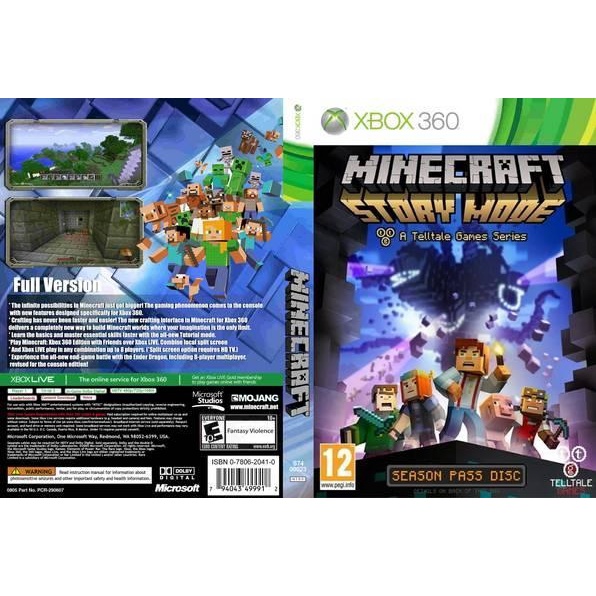 Minecraft Xbox 360, Jogo de Videogame Minecraft Usado 32798939