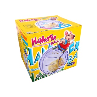 Bola Acrilica Hamster Globinho Plast Pet Hamster Ball P 13cm