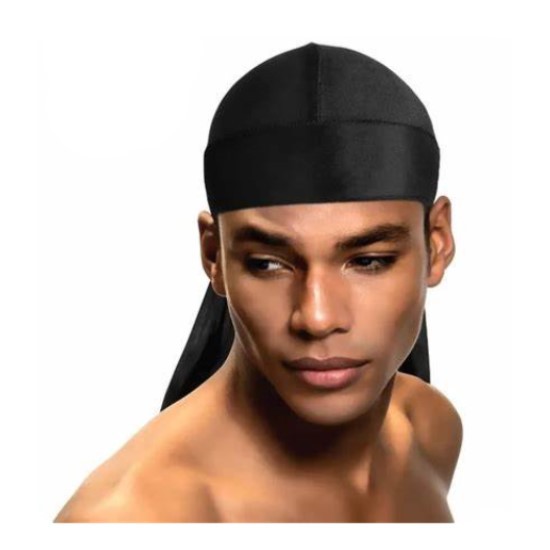 DURAG TOUCA BANDANA LENÇO RAP HIP-HOP LARANJA