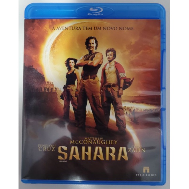 Blu-ray Sahara-Matthew McConaughey-dublado-raro | Shopee Brasil