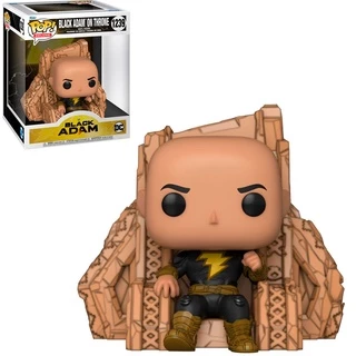 FUNKO POP DC BLACK ADAM - BLACK ADAM ON THRONE 1239 (DELUXE) NOVO ORIGINAL em Oferta na Shopee